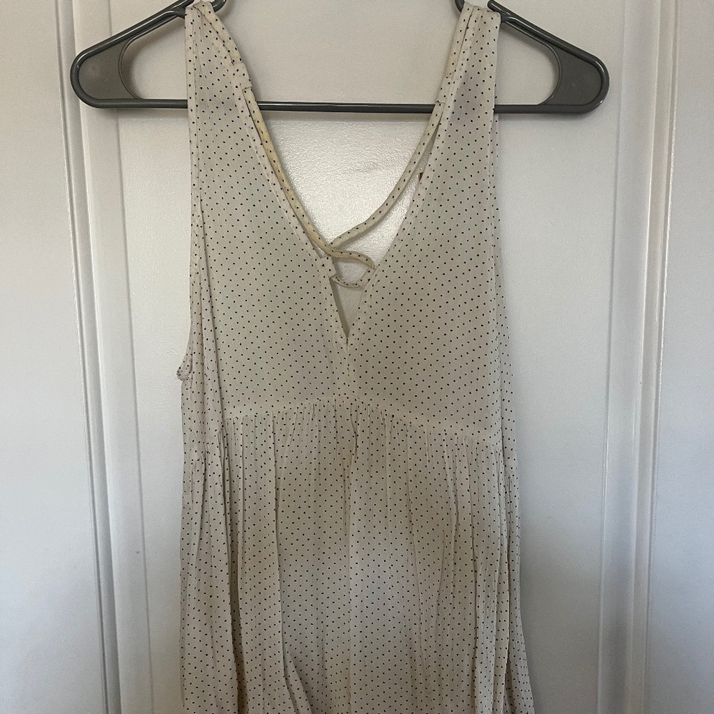 Flowy american eagle polka dot tank